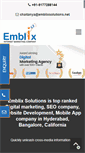 Mobile Screenshot of emblixsolutions.com